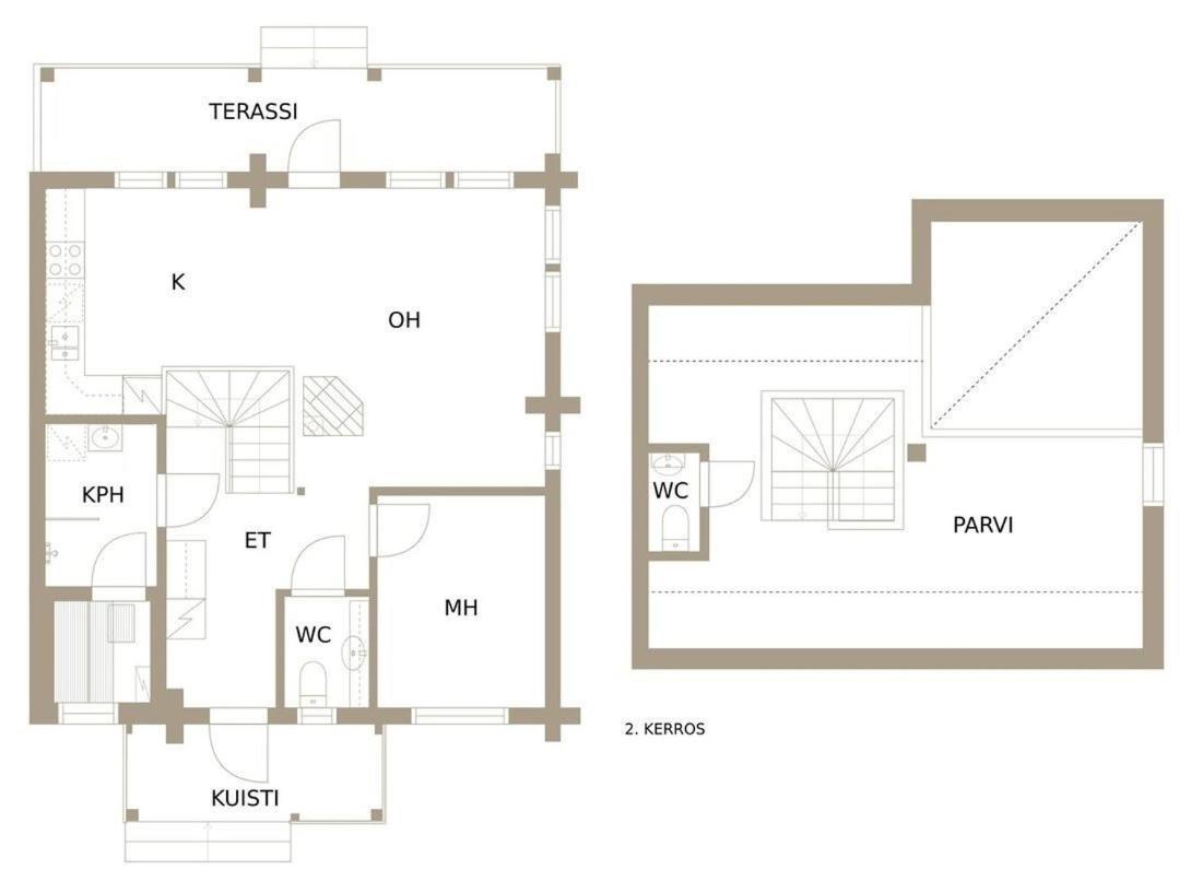 Hullun Mustikka Levi Villa Exterior photo